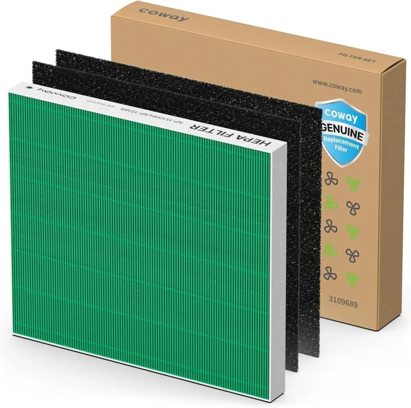 Coway Coway Airmega Mighty AP-1512HH & 200M Replacement Filter Set Filters - Available in Dubai, UAE