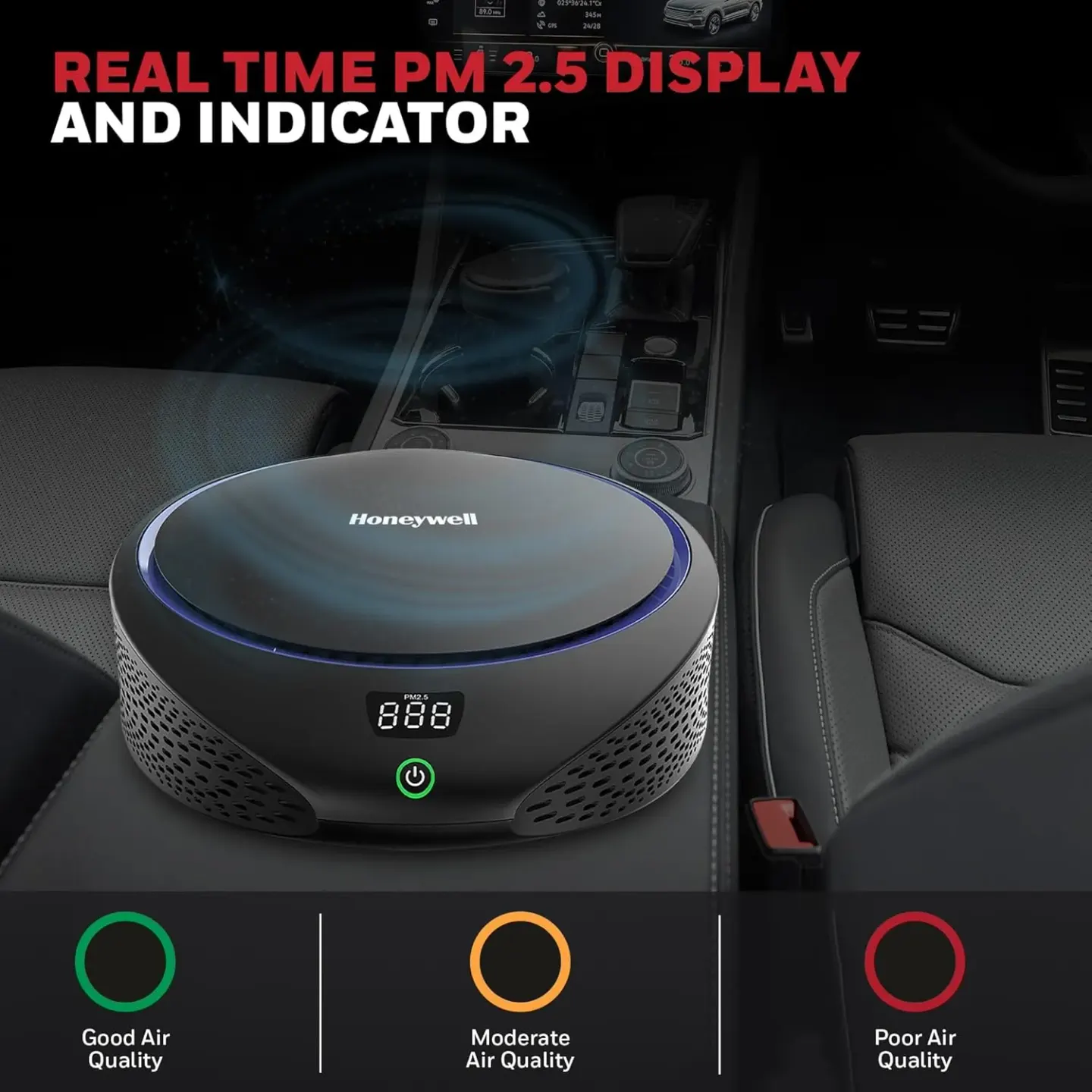Honeywell Honeywell Move Pure 5 Car Air Purifier - thumbnail 5