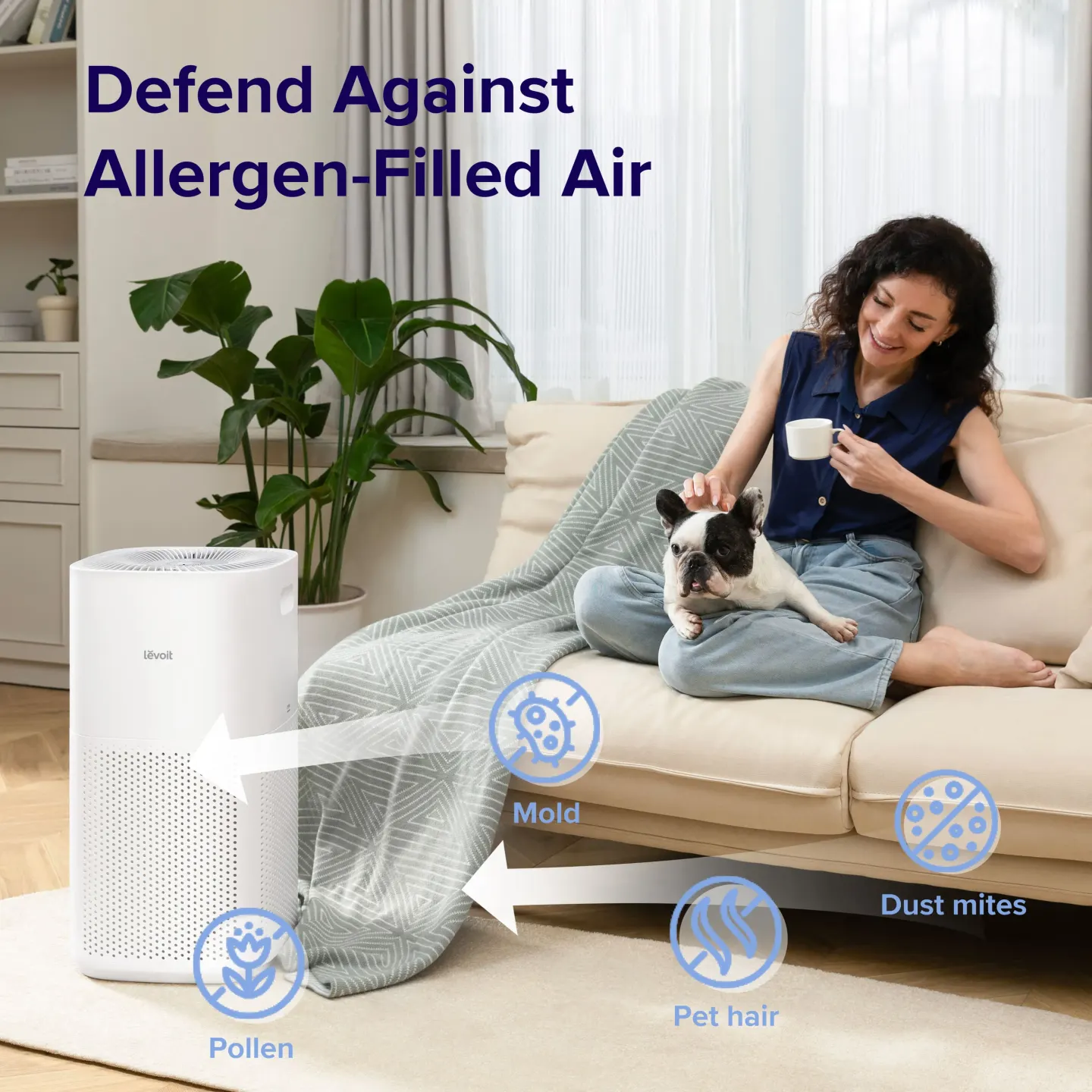 Levoit Levoit Core 600S Smart HEPA Air Purifier - thumbnail 3