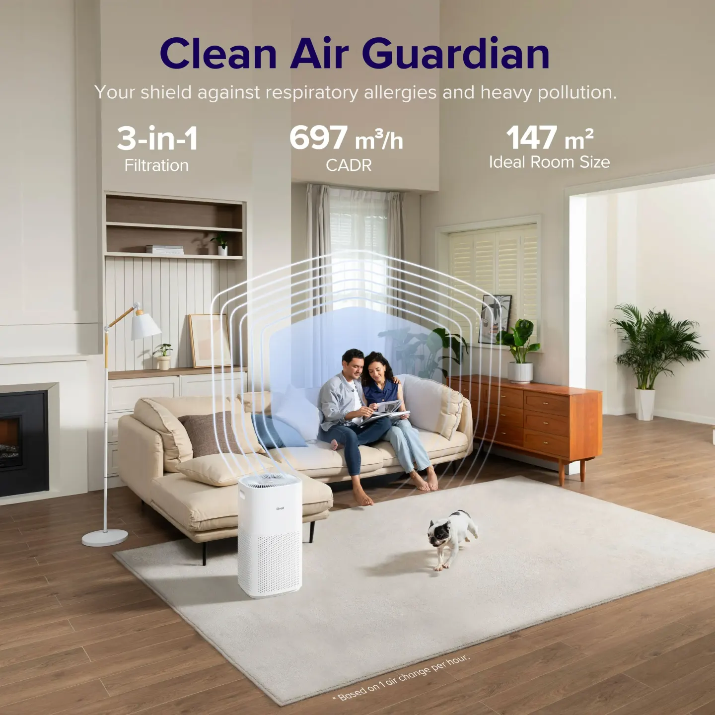 Levoit Levoit Core 600S Smart HEPA Air Purifier - thumbnail 2