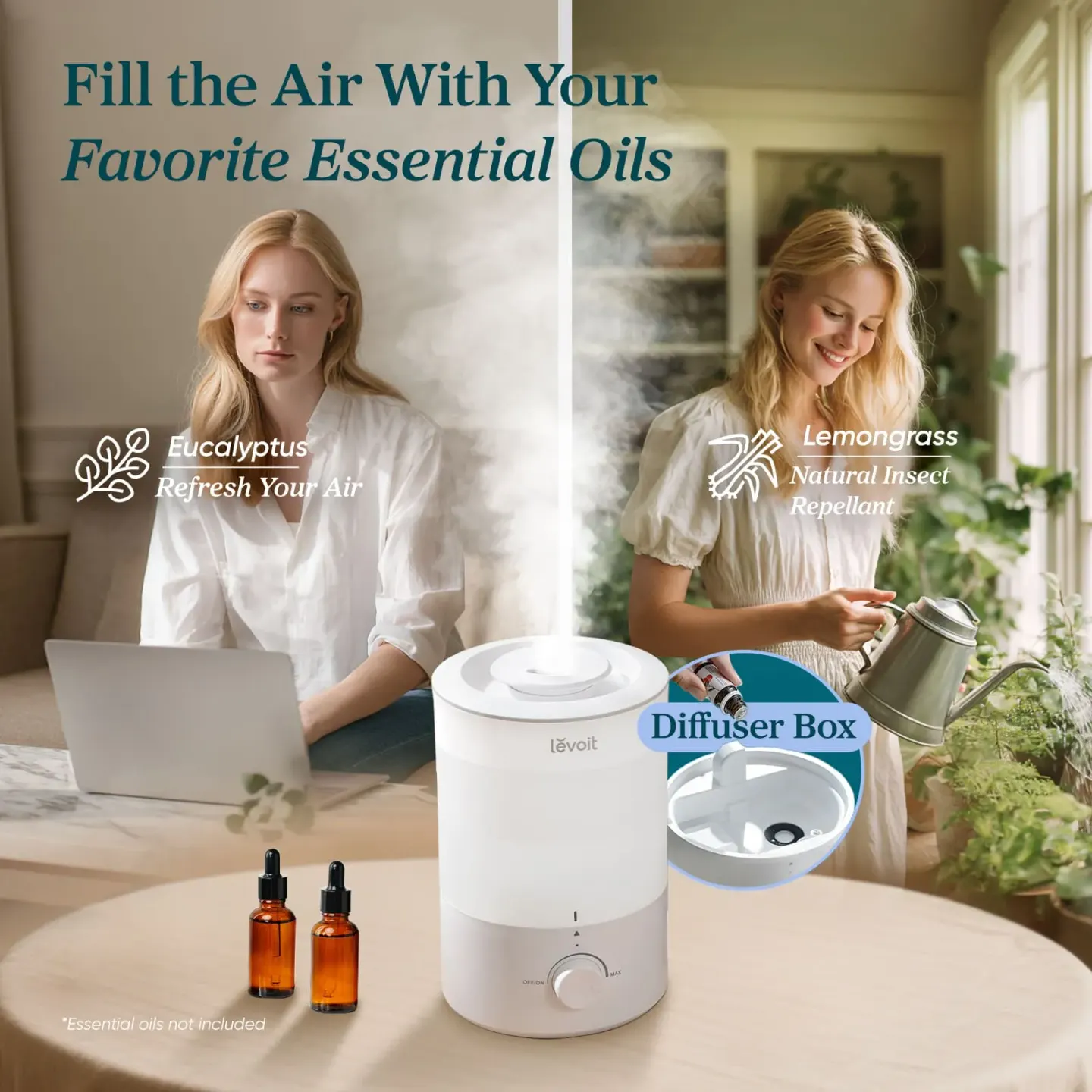 Levoit Levoit Dual 150 Ultrasonic Cool Mist Humidifier - thumbnail 5