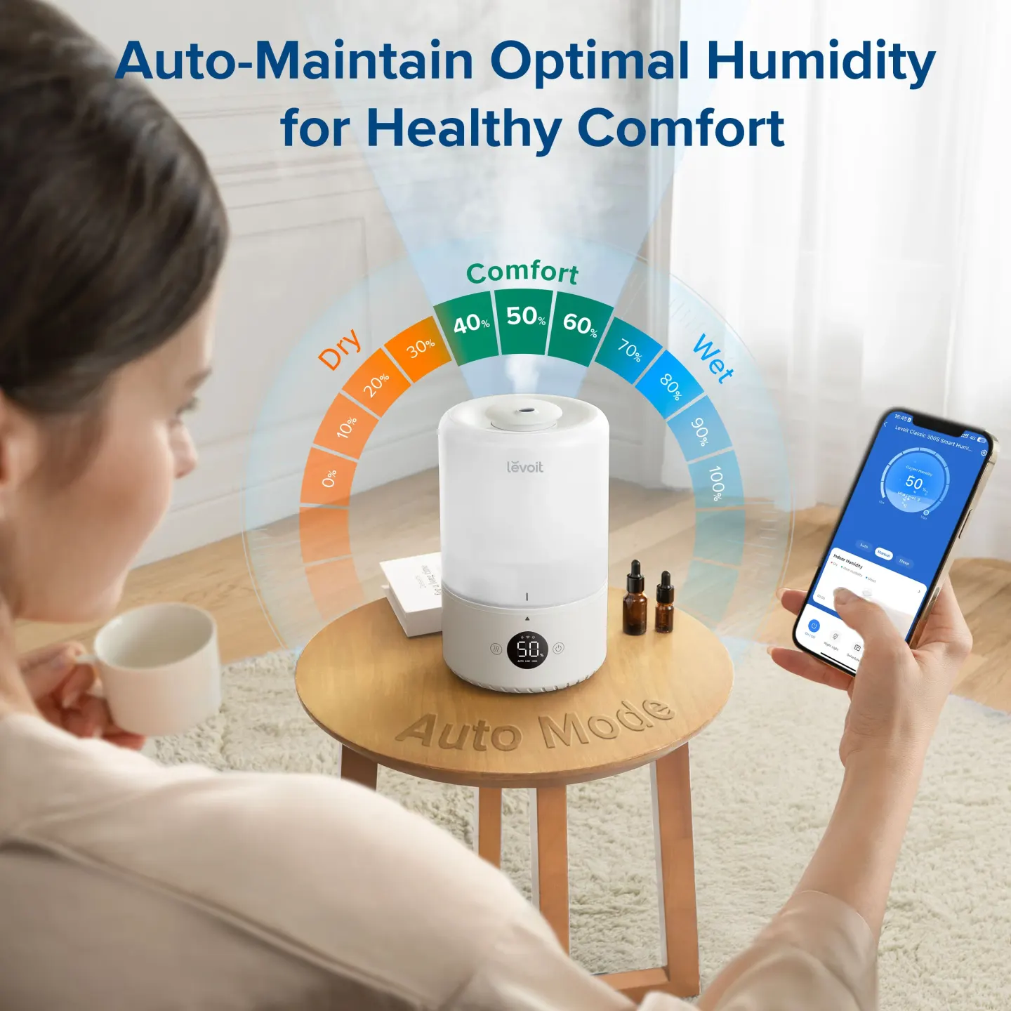 Levoit Levoit Dual 200S Smart Cool Mist Humidifier - thumbnail 2