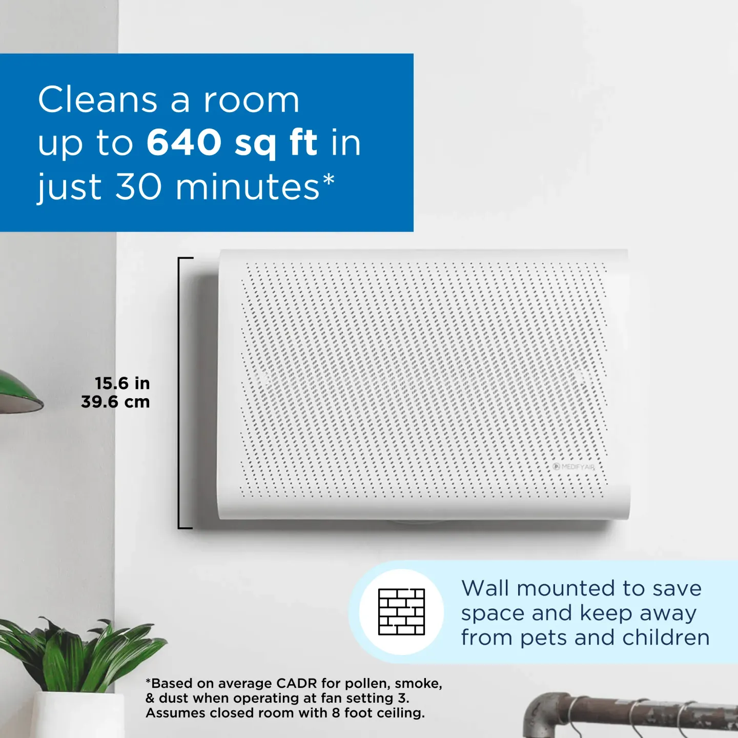 Medify Air Medify Air MA-35 Wall-Mount Air Purifier - thumbnail 3