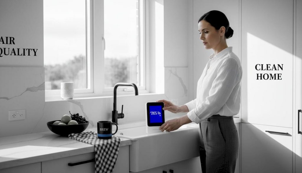 Step by step air quality assessment for homes