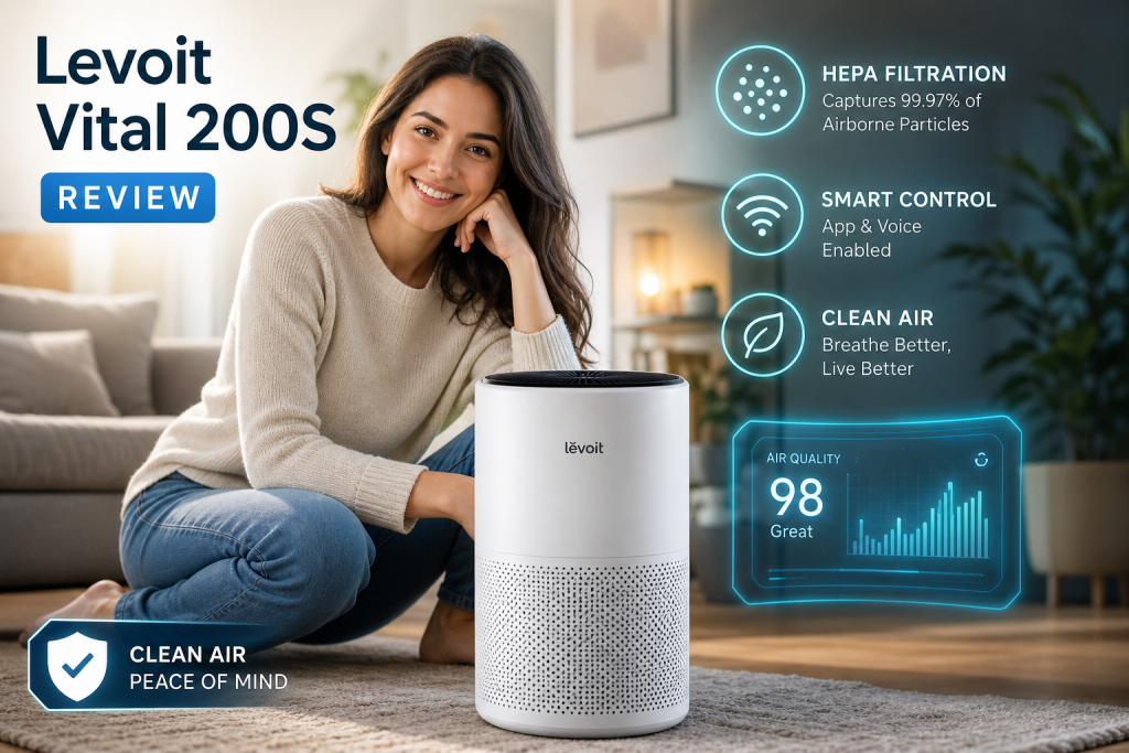 Levoit Vital 200S Review: Smart Air Purifier Guide