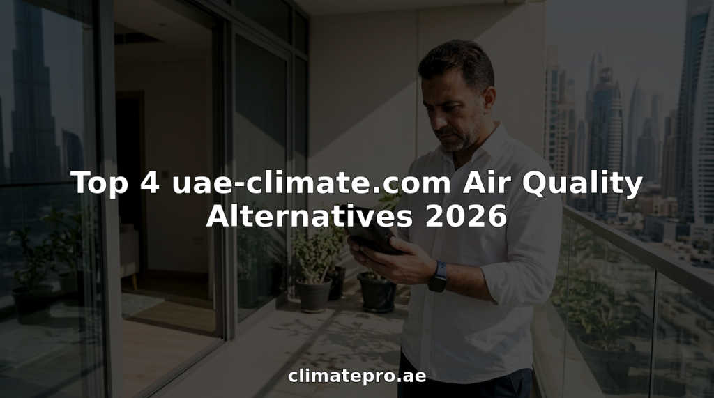 Top 4 uae-climate.com Air Quality Alternatives 2026
