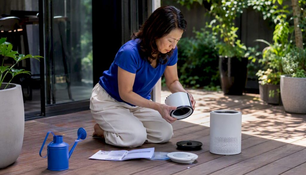 Air filtration products for homes, offices and worksites