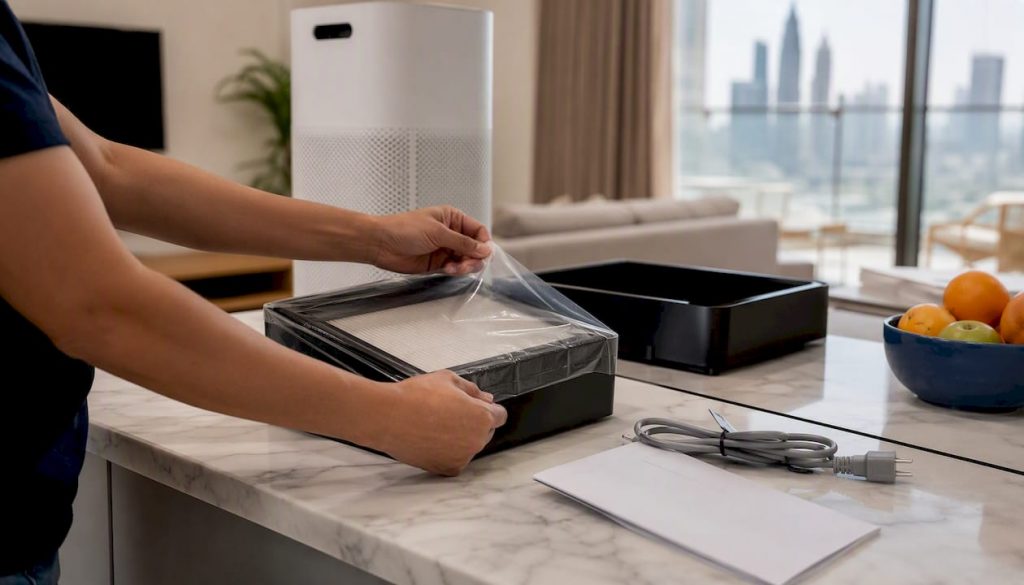 How to set up an air purifier: step-by-step guide