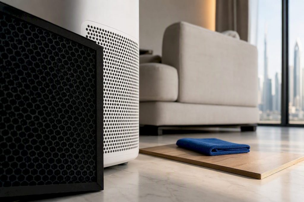 Hundreds of Grams of Carbon: VOC Air Purifier for UAE Homes